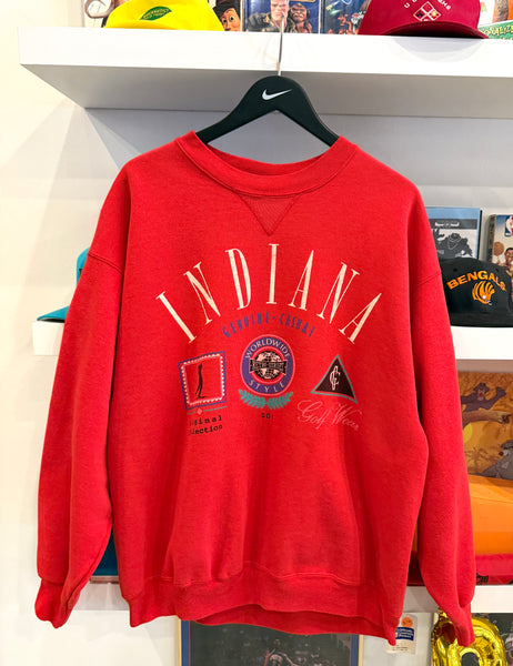 Vintage Indiana Golf Genuine Casual Sweatshirt Sz XL