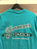 Vintage Harley-Davidson Night Flight Gerencer’s Elkhart Indiana T-Shirt Sz M