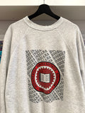 Vintage IU Indiana University Emblem Sweatshirt Sz L/XL Made in USA