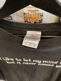 Vintage I Like to let my mind wander but it never comes back T-Shirt Sz L