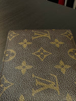 Louis Vuitton Brown Monogram Leather Wallet