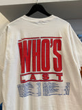 Vintage 1989 The Who celebrating the 25th anniversary of the world’s greatest rock ‘n’ roll band Tour T-Shirt Sz L