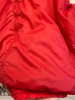 Vintage IU Indiana University Hooded Lined Windbreaker Jacket Sz XL
