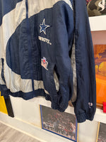 Dallas Cowboys NFL Pro Player Windbreaker Jacket Sz L
