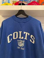 Indianapolis Colts NFL Embroidered Sweatshirt Sz L/XL