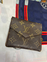 Louis Vuitton Portefeuille Elise Monogram Wallet Leather