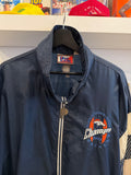 Vintage 1998 Denver Broncos Super Bowl XXXII Champs Windbreaker Jacket Sz L