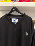 Minnesota Vikings Embroidered Lined Pullover Jacket Sz XL