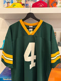 Vintage Green Bay Packers Brett Favre #4 Jersey Sz XL Logo 7 Made in USA