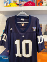 All State Sugar Bowl Notre Dame Jersey #10 adidas Sz XL