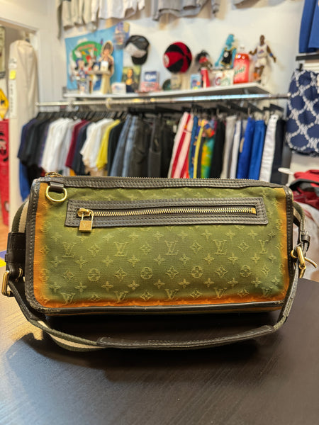 Louis Vuitton Monogram Mini Catrain Handbag Shoulder Bag Khaki