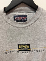 Vintage Depauw University Alumni Embroidered Jansport Sweatshirt Sz M