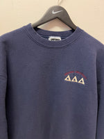 Vintage IU Indiana University Delta Delta Delta Sorority Sweatshirt Sz XL