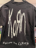 Korn Follow The Leader Album Band T-Shirt NWOT