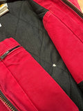 Carhartt Red Duck Quilted Active Jacket Sz S