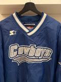 Vintage Dallas Cowboys NFL Starter Pullover Jacket Sz L