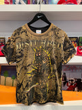 Vintage Disturbed Band Samurai Warrior Tie Dye T-Shirt Sz M