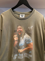 Vintage WWF Al Snow I Am The Leader Of The Team T-Shirt Sz XL