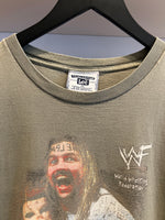 Vintage WWF Al Snow I Am The Leader Of The Team T-Shirt Sz XL
