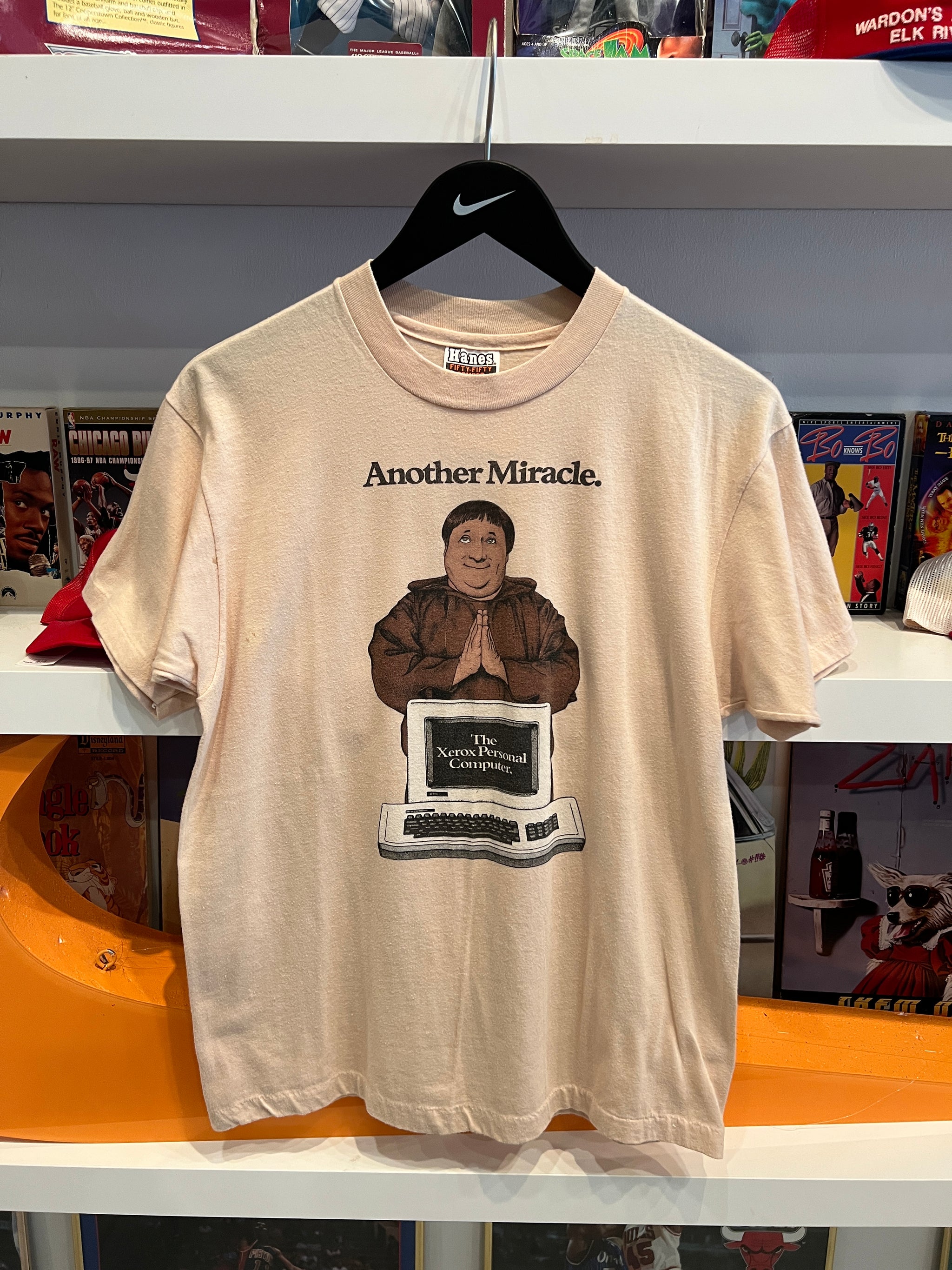 Vintage Another Miracle Monk The Xerox Personal Computer T-Shirt