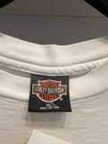Vintage 1998 Harley-Davidson Louisville Kentucky Churchill Downs Horse American Flag T-Shirt Sz XL