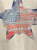 Vintage 1998 Harley-Davidson Louisville Kentucky Churchill Downs Horse American Flag T-Shirt Sz XL