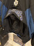 NHL Toronto Maple Leaf Starter 1/2 Zip Pullover Puffer Jacket Sz L