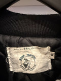 Vintage Stevie Ray Vaughan and Double Trouble Varsity Jacket with Leather Sleeves Sz XL