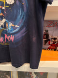 Vintage 1998 Sailor Moon Anime Navy Galaxy T-Shirt Sz M
