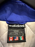 Vintage adidas Big Logo Puffer Jacket Sz XL