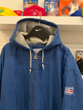 Vintage Dallas Cowboys Lined Starter Hooded Jacket Sz XL