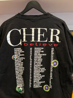 Cher 1998 Believe Tour T-Shirt Sz XL