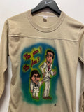 Vintage Fantasy Island TV Series Tattoo Mr Roarke Long Sleeve T-Shirt Sz Kids 16-18/Adult XS