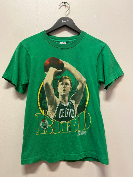 Vintage Larry Bird Boston Celtics T-Shirt Sz S
