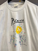 Vintage 1988 Pablo Picasso Art T-Shirt Sz XL Picasso Museum Barcelona Spain