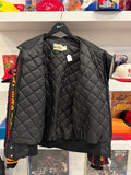 Vintage Caterpillar Puffer Quilt Lined Jacket Sz XXL