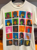 Vintage 1989 The Beatles Andy Warhol Style Apple Corps T-Shirt Sz M
