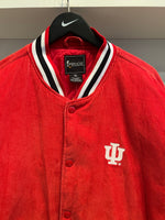 Vintage IU Indiana Corduroy Bomber Jacket Sz XL