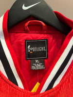 Vintage IU Indiana Corduroy Bomber Jacket Sz XL