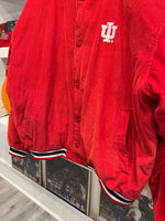 Vintage IU Indiana Corduroy Bomber Jacket Sz XL