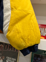 Indianapolis Pacers NBA Puffer Jacket with Hood Sz XL