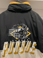 Vintage Purdue Boilermakers Puffer Jacket with Hood Sz XL