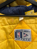 Indianapolis Pacers NBA Puffer Jacket with Hood Sz M