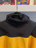 Carhartt J105 Workshield Mesh Lined Yellow & Black Jacket with Hood Sz XL