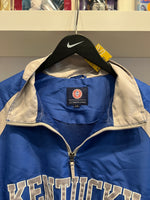 UK University of Kentucky 1/4 Zip Windbreaker Sz L
