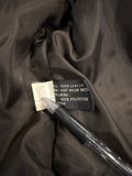 Vintage N.Y.D.A Brown Leather Bomber Jacket Sz L