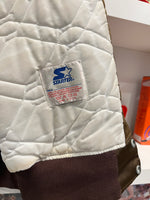 Vintage Cleveland Browns Starter Quilted Lined Varsity Jacket Sz XL Made in USA