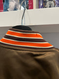Vintage Cleveland Browns Starter Quilted Lined Varsity Jacket Sz XL Made in USA