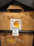 Carhartt Brown Full Swing Chore Coat Sz M