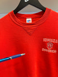 Vintage IU Indiana Hoosiers Russell Athletic Sweatshirt Sz M Made in USA